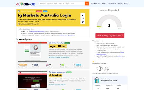 Ig Markets Australia Login