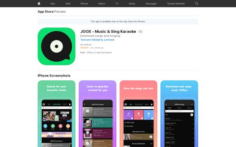 ‎JOOX - Music & Sing Karaoke on the App Store