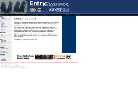 Entry Express Event Management Systems