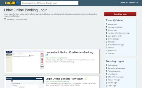 Lbbw Online Banking Login - Loginii.com