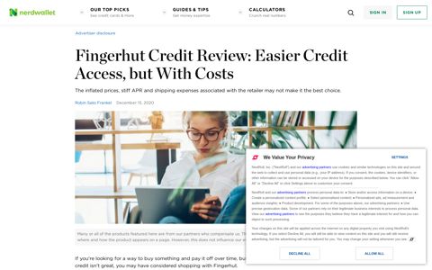 Fingerhut Credit Review: Easier Credit Access, but With Costs ...