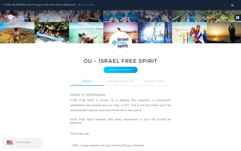 OU - Israel Free Spirit - Birthright Israel