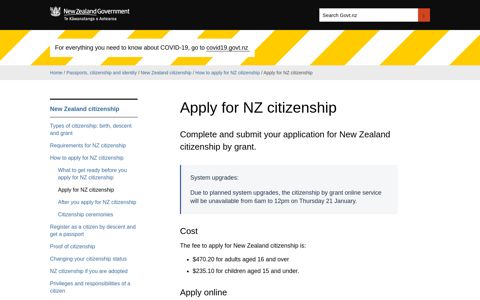 Apply for NZ citizenship | New Zealand Government - Govt.nz