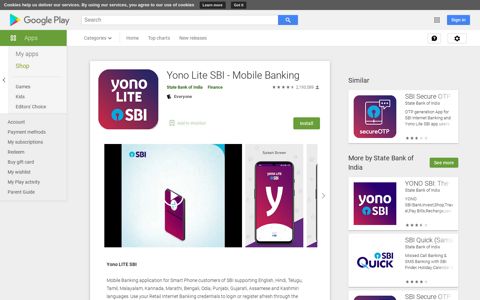 Yono Lite SBI - Mobile Banking - Apps on Google Play