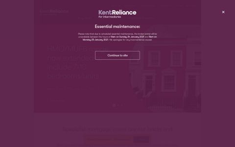 Kent Reliance for Intermediaries: Specialist mortgage lenders