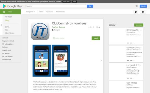 ClubCentral- by ForeTees - Apps on Google Play