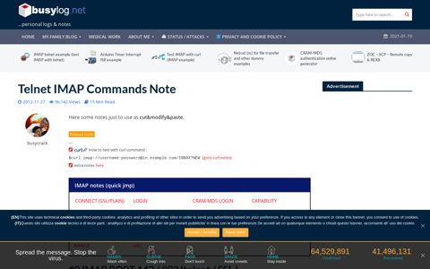 Telnet IMAP Commands Note - busylog.net