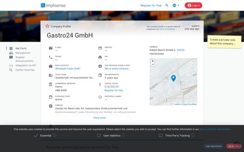 Gastro24 GmbH | Implisense
