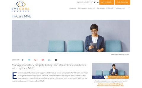 myCare MVE | Eye Care Leaders