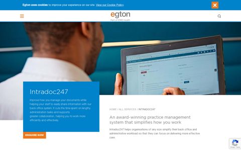 Intradoc247 - practice compliance and document ... - Egton