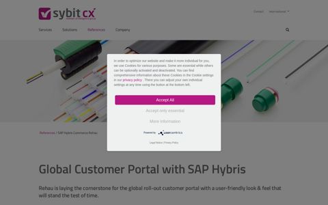 Global Customer Portal with SAP Hybris | Sybit GmbH
