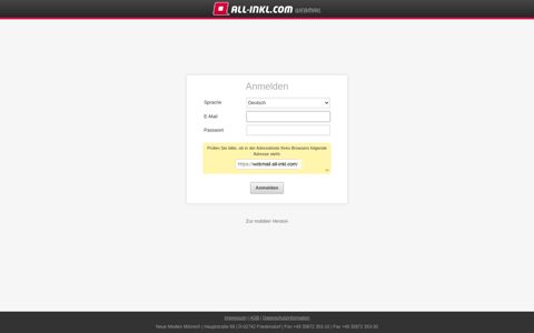Webmail - ALL-INKL.COM