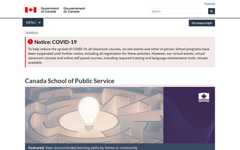 CSPS - Canada School of Public Service
