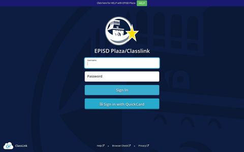 EPISD Plaza/Classlink - ClassLink Login
