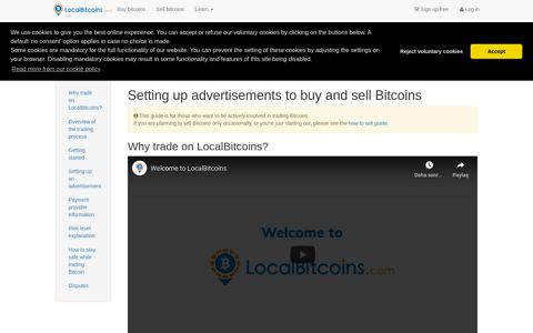 How to buy and sell Bitcoins online on LocalBitcoins.com ...