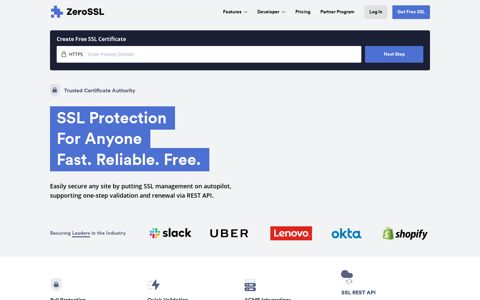 ZeroSSL: Free SSL Certificates and SSL Tools
