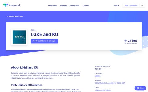 Employment Verification for LG&E and KU | Truework