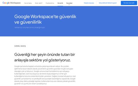 Security & Trust Center | Google Workspace
