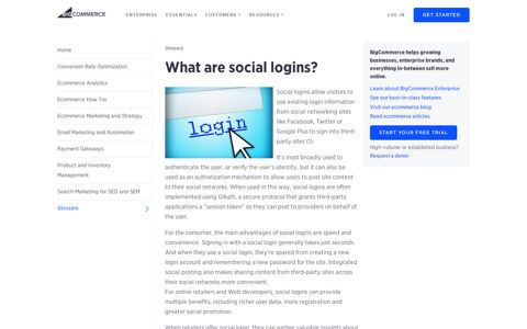 What are social logins? [Updated for 2018] | BigCommerce ...