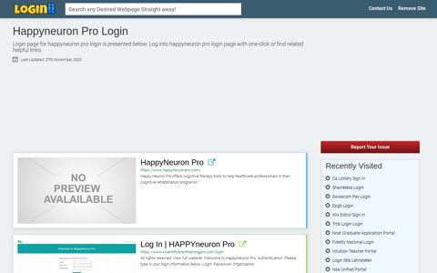 Happyneuron Pro Login - Loginii.com