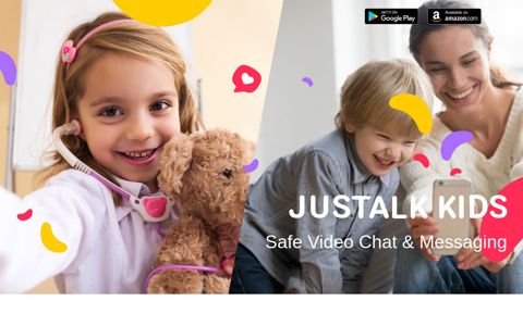 JusTalk Kids - Safe Kids Video Chat App