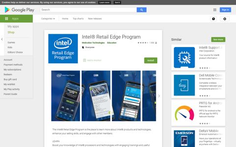 Intel® Retail Edge Program - Apps on Google Play