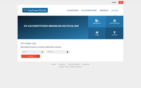Anleger - IFK Sachwertfonds Immobilien Deutschland