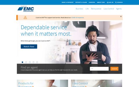 EMC Insurance: Business Insurance, Reinsurance and Loss ...