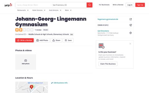 Johann-Georg- Lingemann Gymnasium - Middle Schools ...