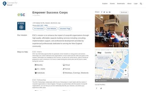 Empower Success Corps – Connect for Good