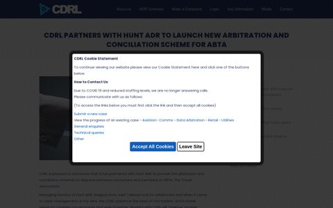 CDRL partners with Hunt ADR to launch new arbitration and ...