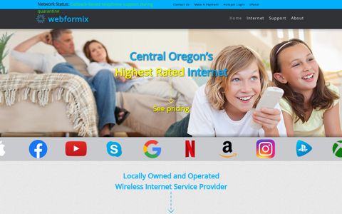 Webformix: Internet Service Provider in Central Oregon