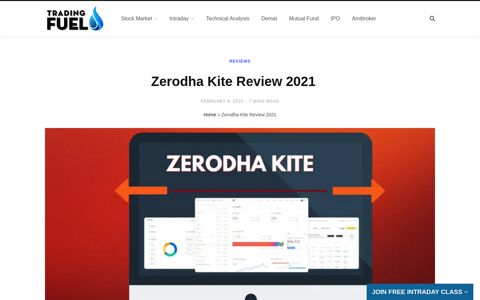 Zerodha Kite Review 2020 | 3.0 Login Website, App, Demo [A ...
