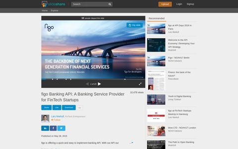 figo Banking API: A Banking Service Provider for FinTech ...