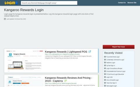 Kangaroo Rewards Login - Loginii.com