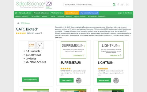GATC Biotech | SelectScience