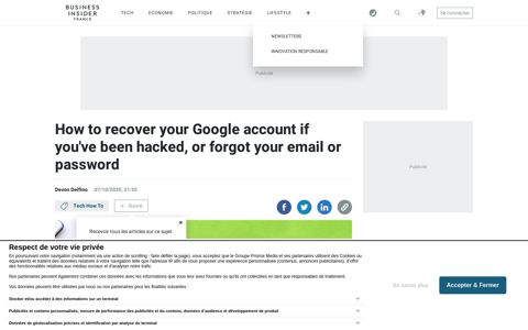 How to recover your Google account if you can't log in ...
