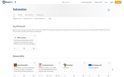 FotoNotes API (Overview, Documentation & Alternatives ...