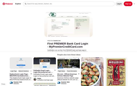 First PREMIER Bank Card Login - MyPremierCreditCard.com ...