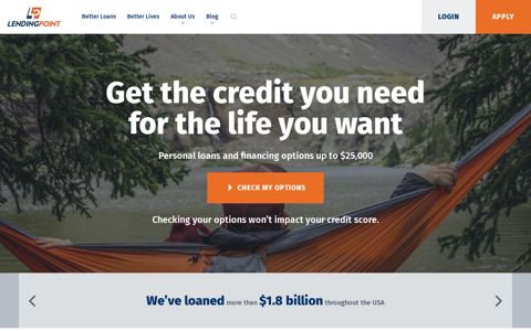 LendingPoint: Personal Loans for Fair Credit Customers