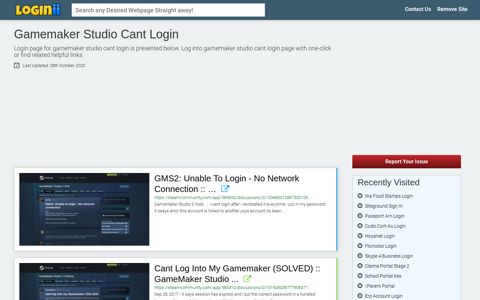 Gamemaker Studio Cant Login - Loginii.com