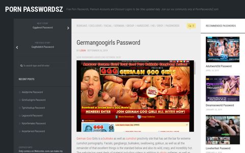Germangoogirls Password