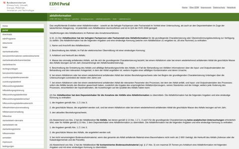 abfallinformation - EDM - LFRZ