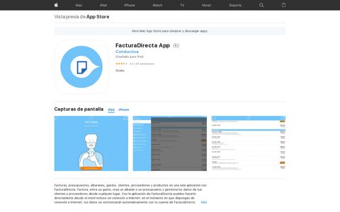 ‎FacturaDirecta App en App Store