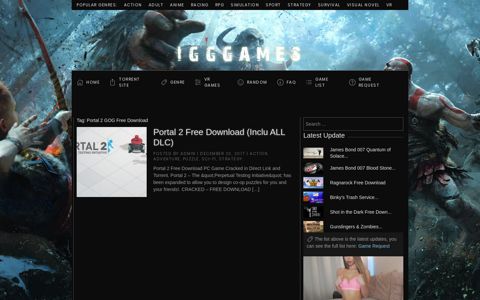 Portal 2 GOG Free Download Archives - IGGGAMES