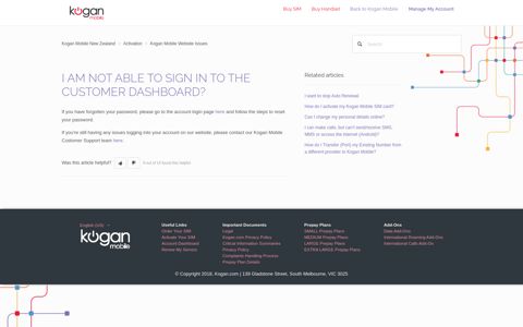 I am not able to sign in to the customer dashboard? – Kogan ...