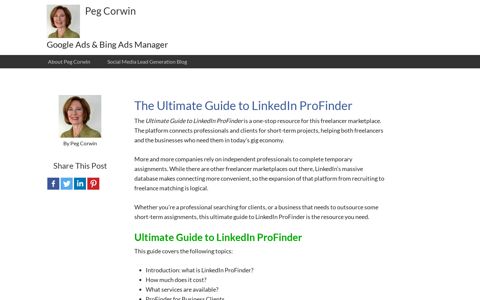 Ultimate Guide to LinkedIn ProFinder - Everything You Need ...