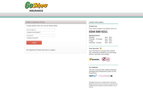 Online Customer Portal