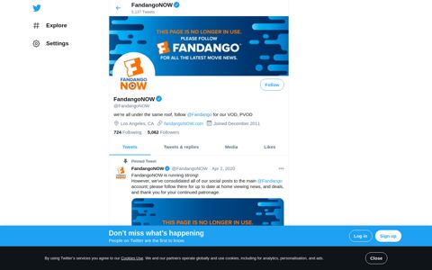 FandangoNOW (@FandangoNOW) | Twitter