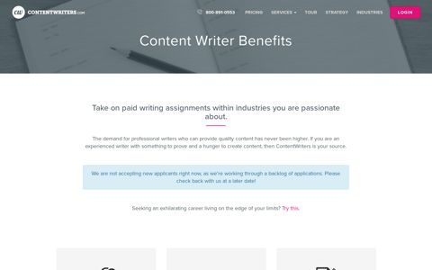 Content Writer Benefits - Sign Up, Write, Get Paid ...